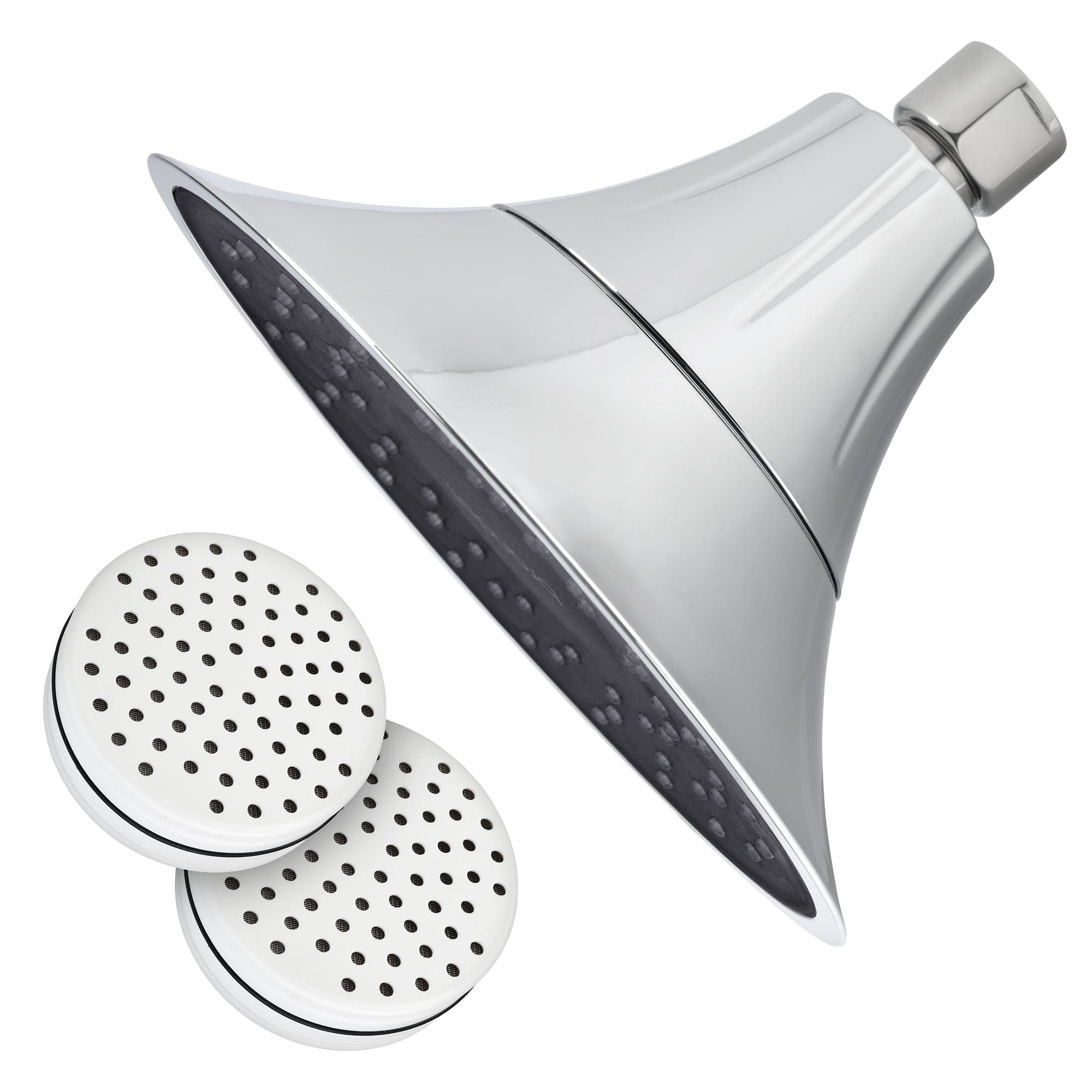 VivaSpring Filtered Showerhead in Chrome with Obsidian Face - Molaix819911012718VIVASPRING FILTERED SHOWER HEADFSH25-CB